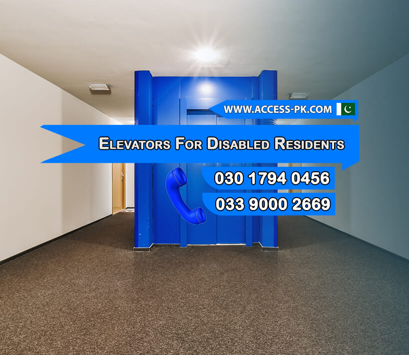 Key Features of Elevators for Disabled Residents