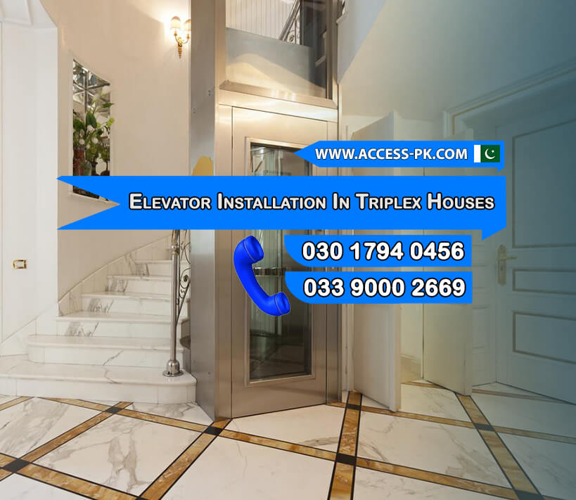 Benefits of Low Cost Elevator Installation in Triplex Houses 