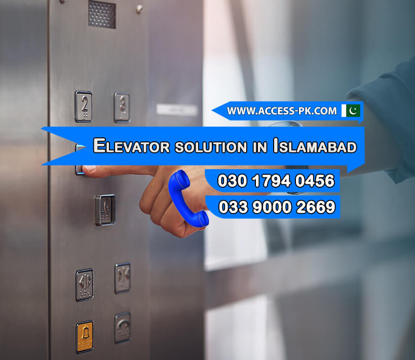 Elevator solution in Islamabad Top 3 Lift Installation Companies to Consider