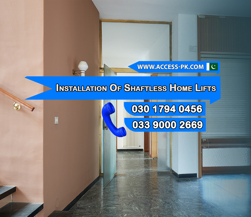 Get Quick Installation of Shaftless Home Lifts – 100% Satisfaction