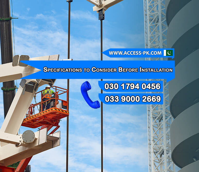 Key Specifications to Consider Before Installation