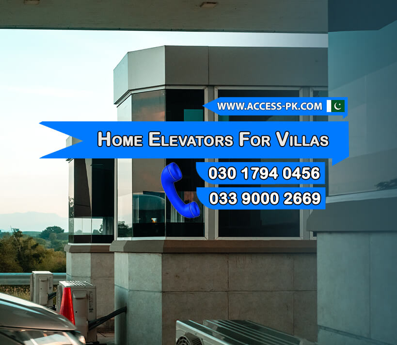 Types of High-End Home Elevators for Villas 