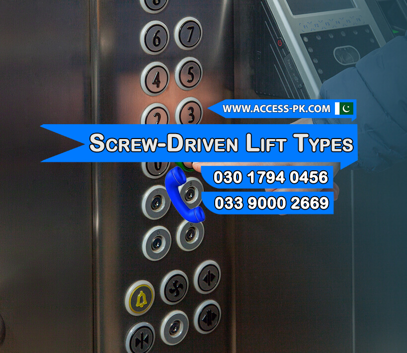 Types of Screw-Driven Elevators for Homes and Businesses