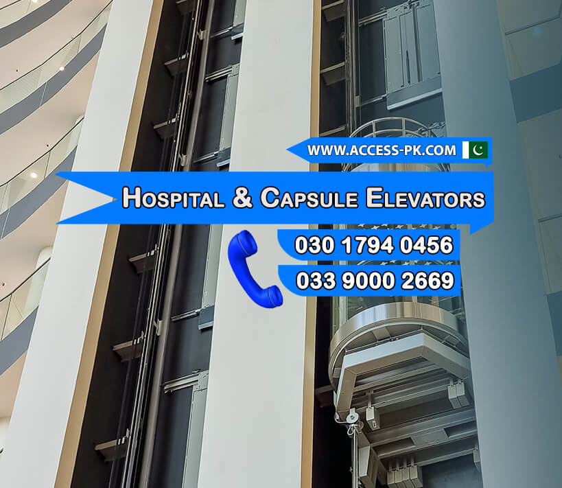 What are Hospital & Capsule Elevators