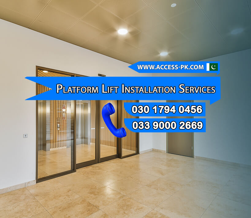 Get Vertical Platform Lift Installation Services for Tourists in Wagha, Lahore