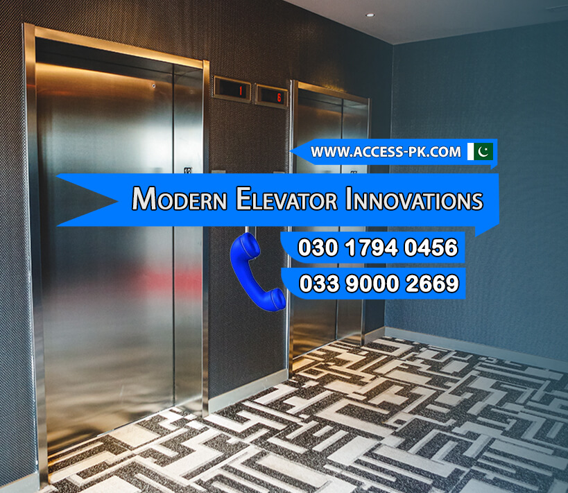 Top Modern Elevator Innovations Now Available in Gulberg, Lahore