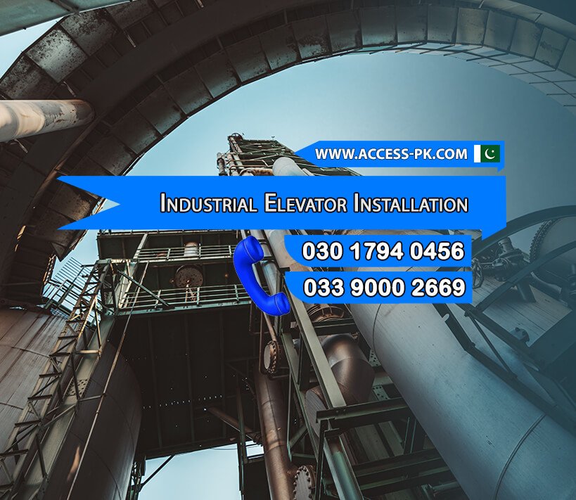 Customized Elevator Installation for Industrial Sites