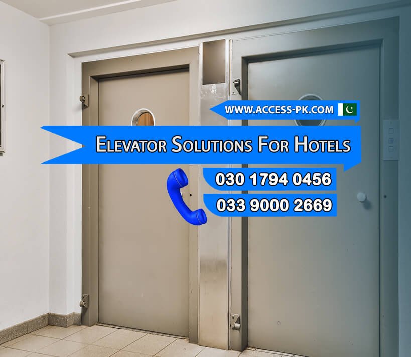 Elevator Solutions for Hotels in Karak for Every Floor Plan