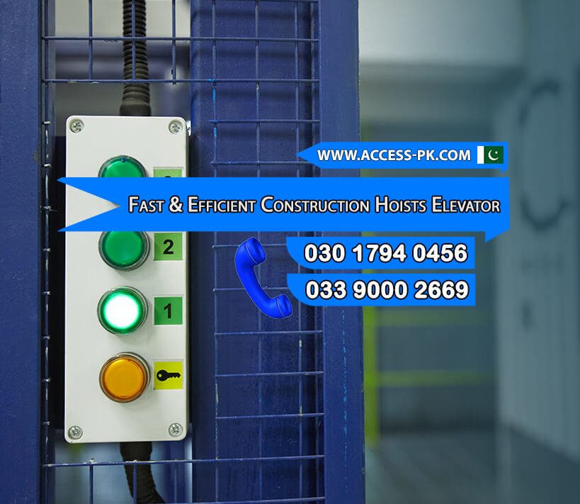 Fast & Efficient Construction Hoists Elevator 