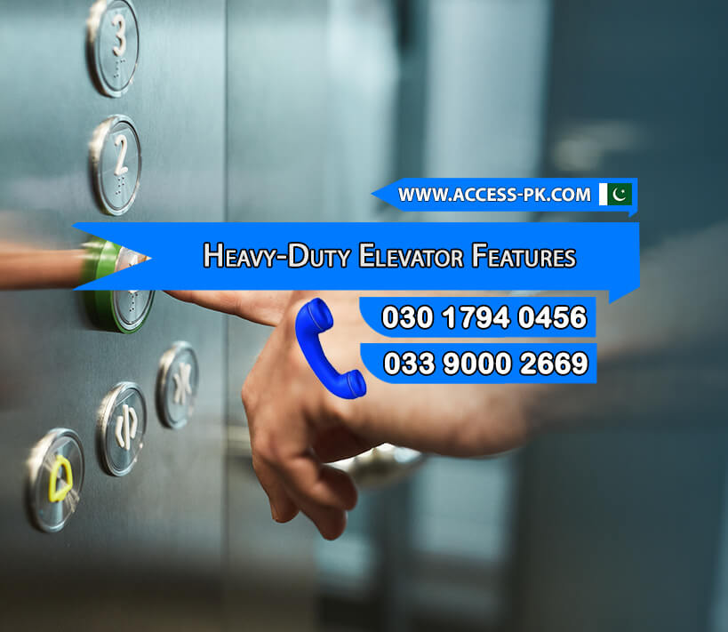 Heavy-Duty Elevator Features and Pricing in Pakistan