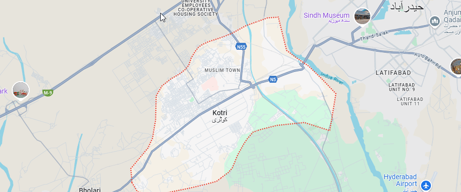 Kotri Map location