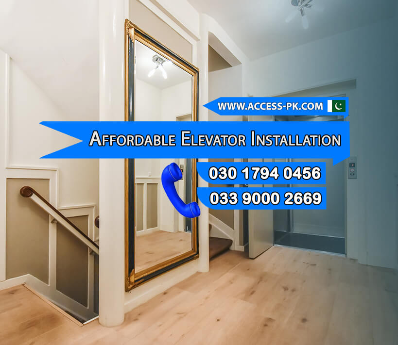 Affordable Elevator Installation for Apartment Buildings in Larkana, Sindh