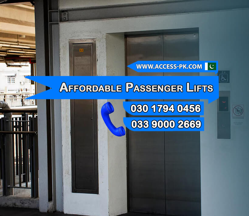 Affordable Passenger Lifts with Different Speed and Capacity Options in Pakistan