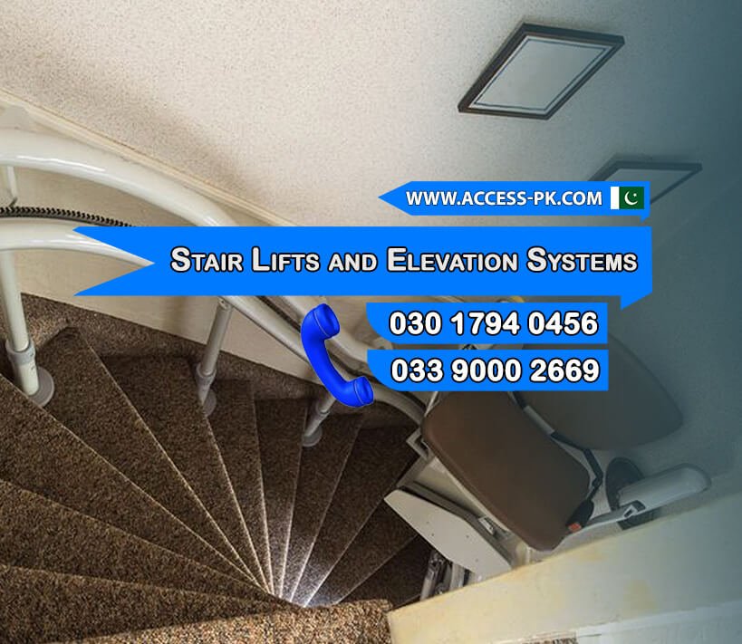 Categories of Stair Lifts and Elevation Systems Available Locally