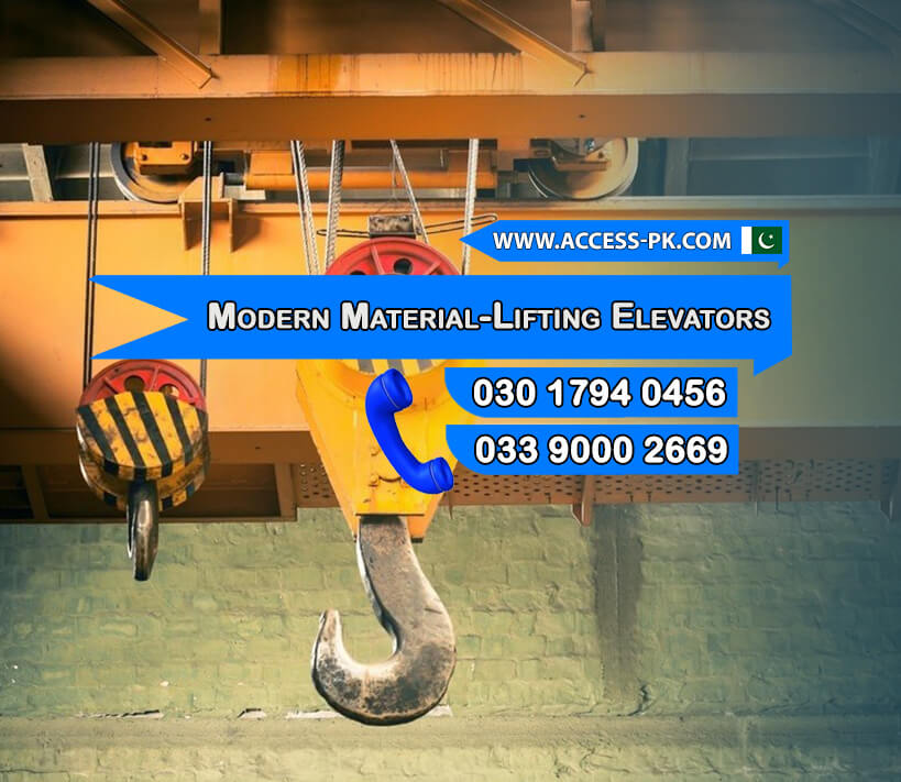 Classification of Modern Material-Lifting Elevators for Industrial and Commercial Use