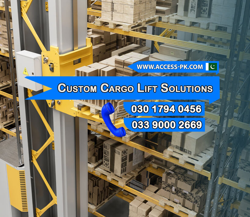Custom Cargo Lift Solutions for Industrial Buildings in Karachi