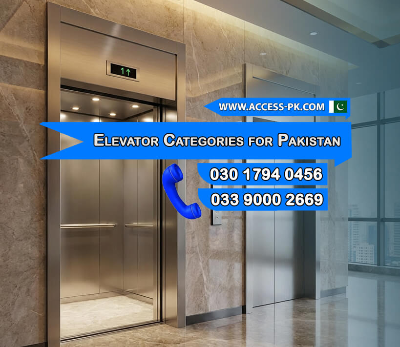 Exploring Diverse Elevator Categories for Pakistan’s Commercial and Residential Projects