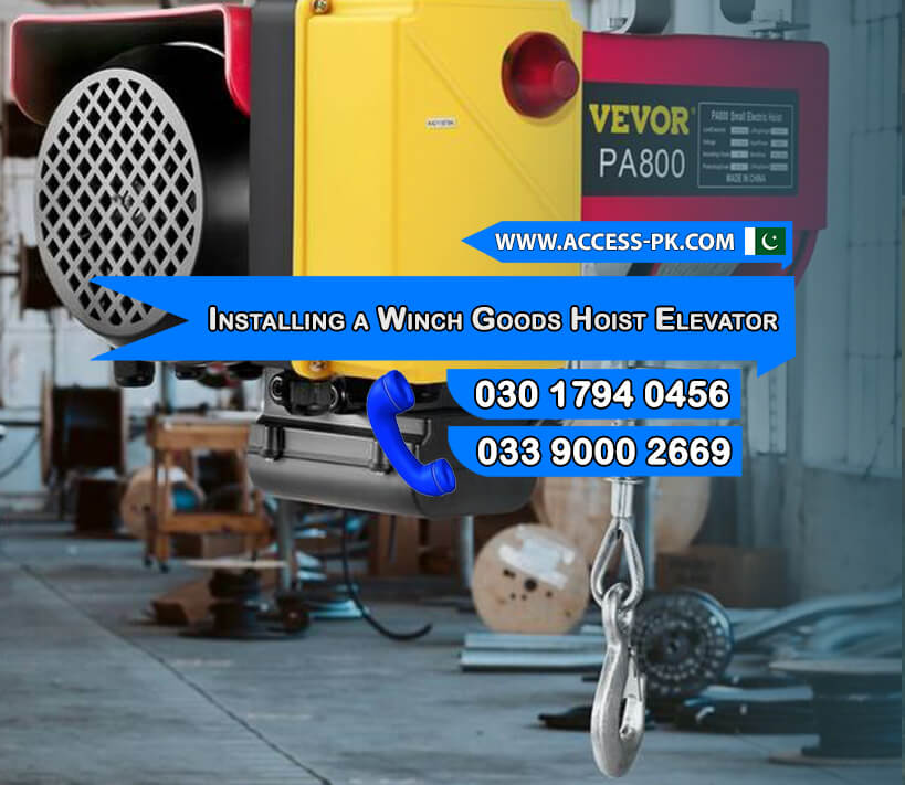 Operational Advantages of Installing a Winch Goods Hoist Elevator