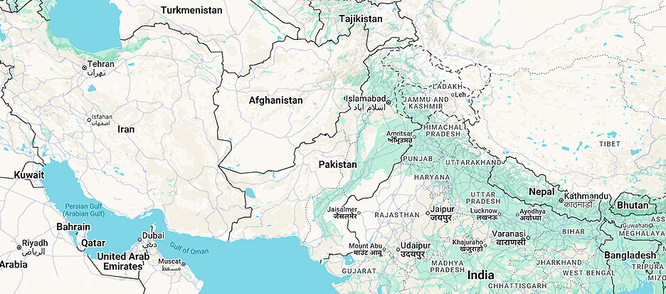 Where Does Pakistan Stand on the South Asian Map?