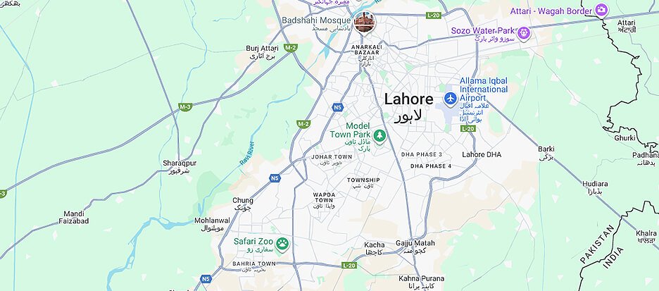 Where Exactly Is Lahore Situated in Pakistan?