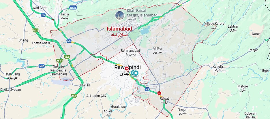 Where Is Islamabad City Located in Pakistan?