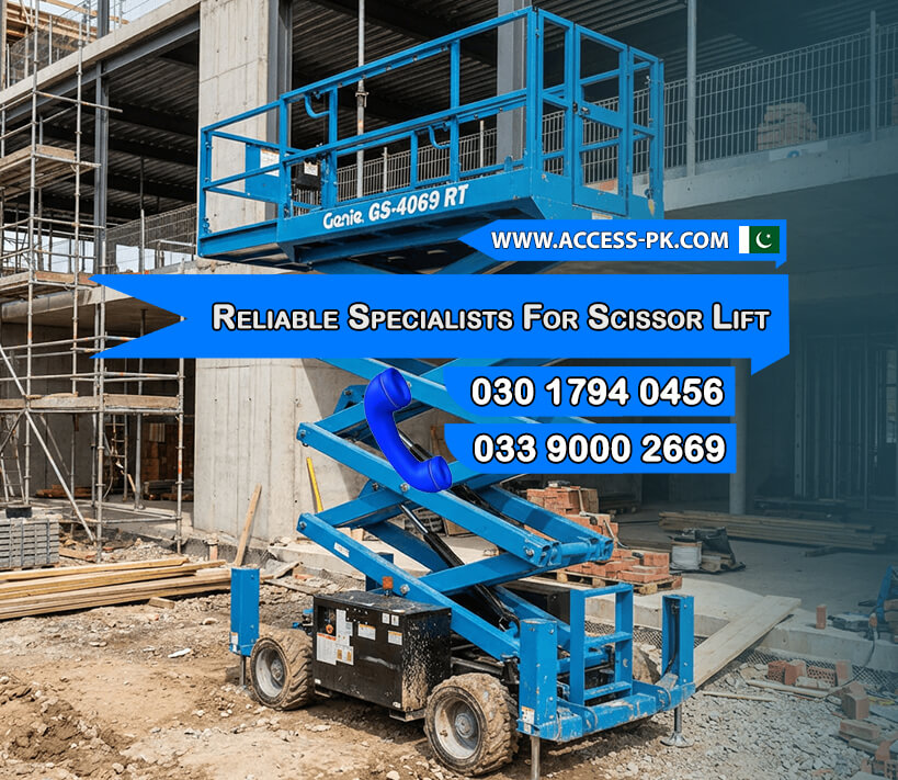 Access Technologies – Reliable Specialists Providing Mini Scissor Lift for 2 Persons in Karachi