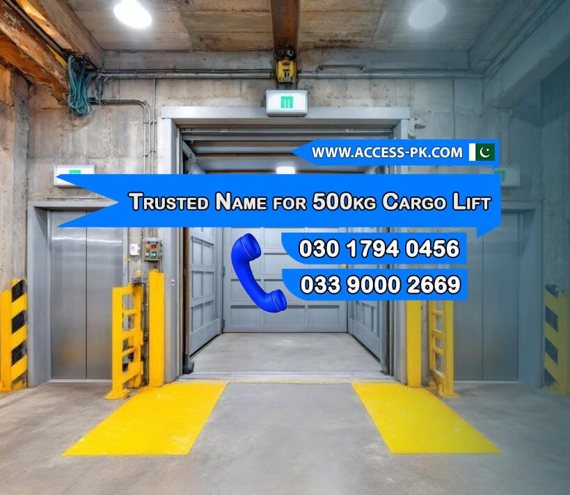 Access Technologies - Trusted Name for 500kg Cargo Lift Installation in Industrial and Commercial Buildings