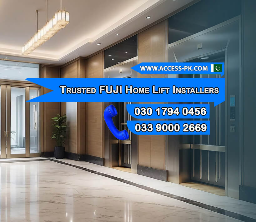 Access Technologies – Trusted for FUJI Imported Lift Installation Services for Residential Buildings in Pakistan