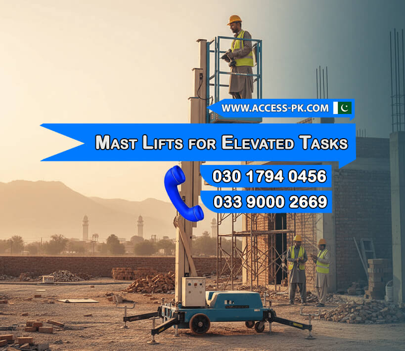 Advantages of Using Mast Platform Lifts for Elevated Tasks