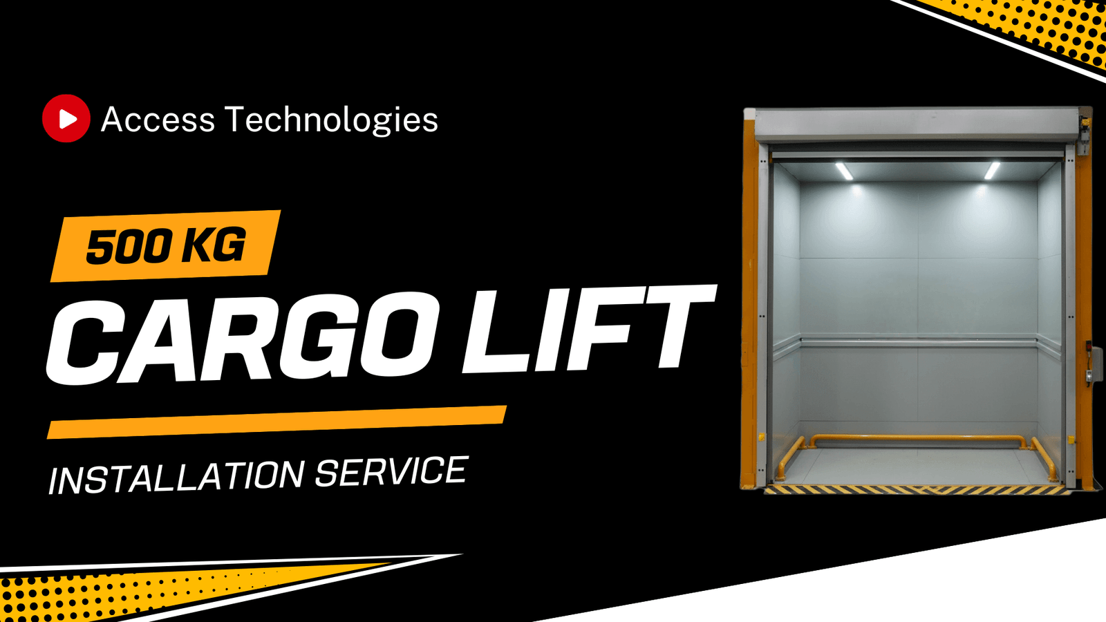 Best 500kg Cargo Lift Installation for Industrial and Commercial Building