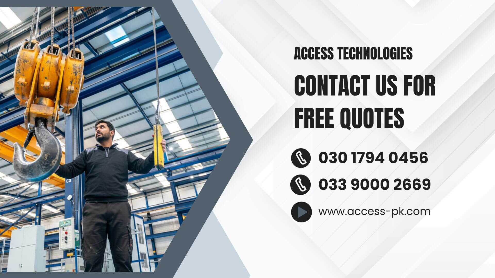 Best Industrial Goods Hoist Lift Installation Services Across Pakistan - Contact Us