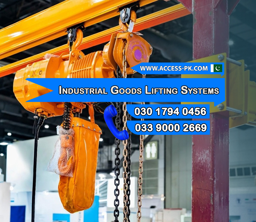 Industrial Goods Lifting Systems Designed for Commercial and Industrial Use