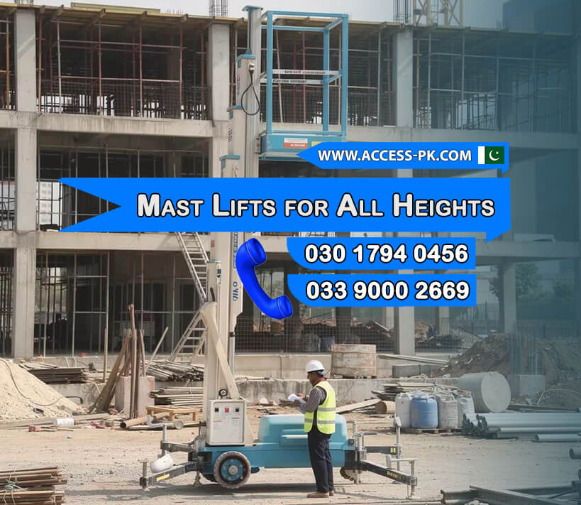 Mast Platform Lifts Designed for Diverse Height Applications