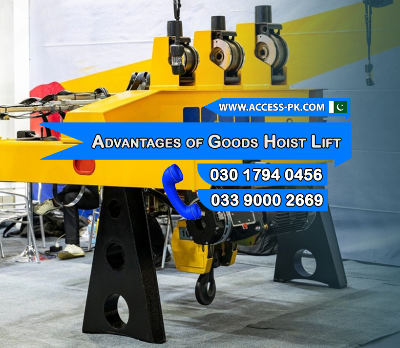 Performance Advantages of Industrial Goods Hoist Lift Installation Services