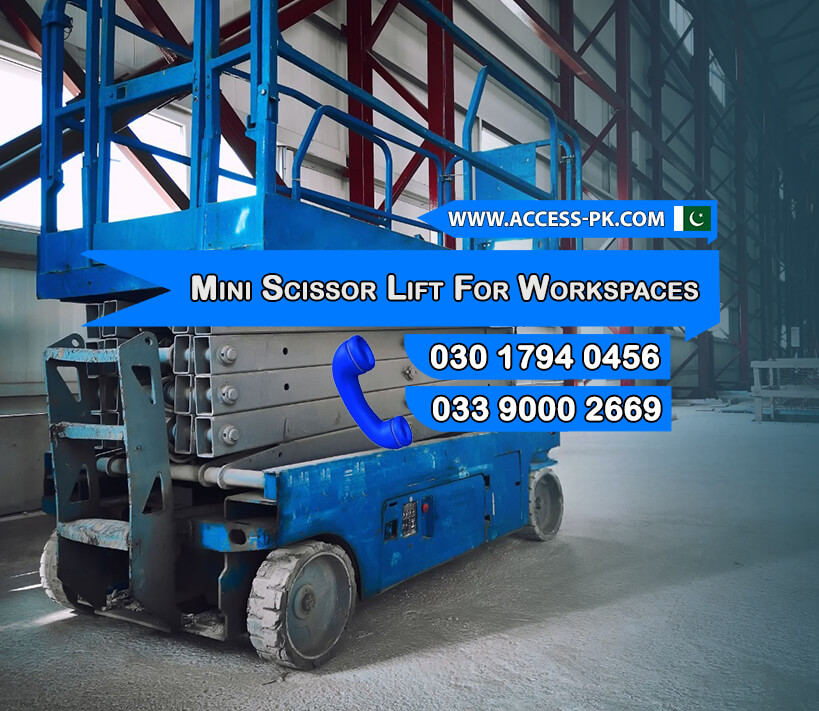 Why the Mini Scissor Lift for 2 Persons Is Essential for Professional Workspaces