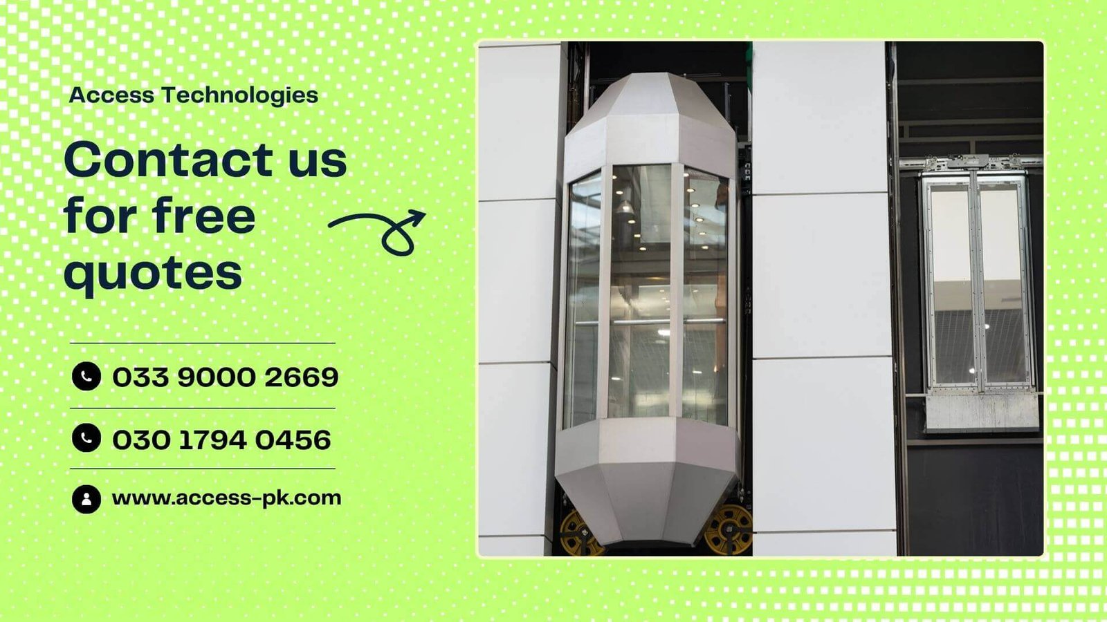 Glass Capsule Elevator Installation for Malls and Showrooms in Pakistan - Contact Us