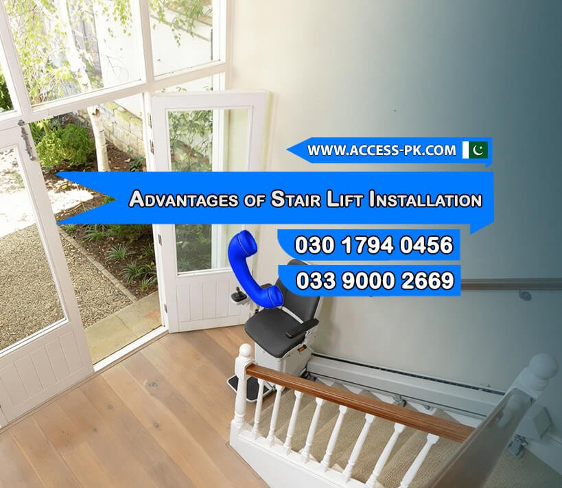 Major Advantages of Choosing Professional Stair Chair Lift Installation for Houses