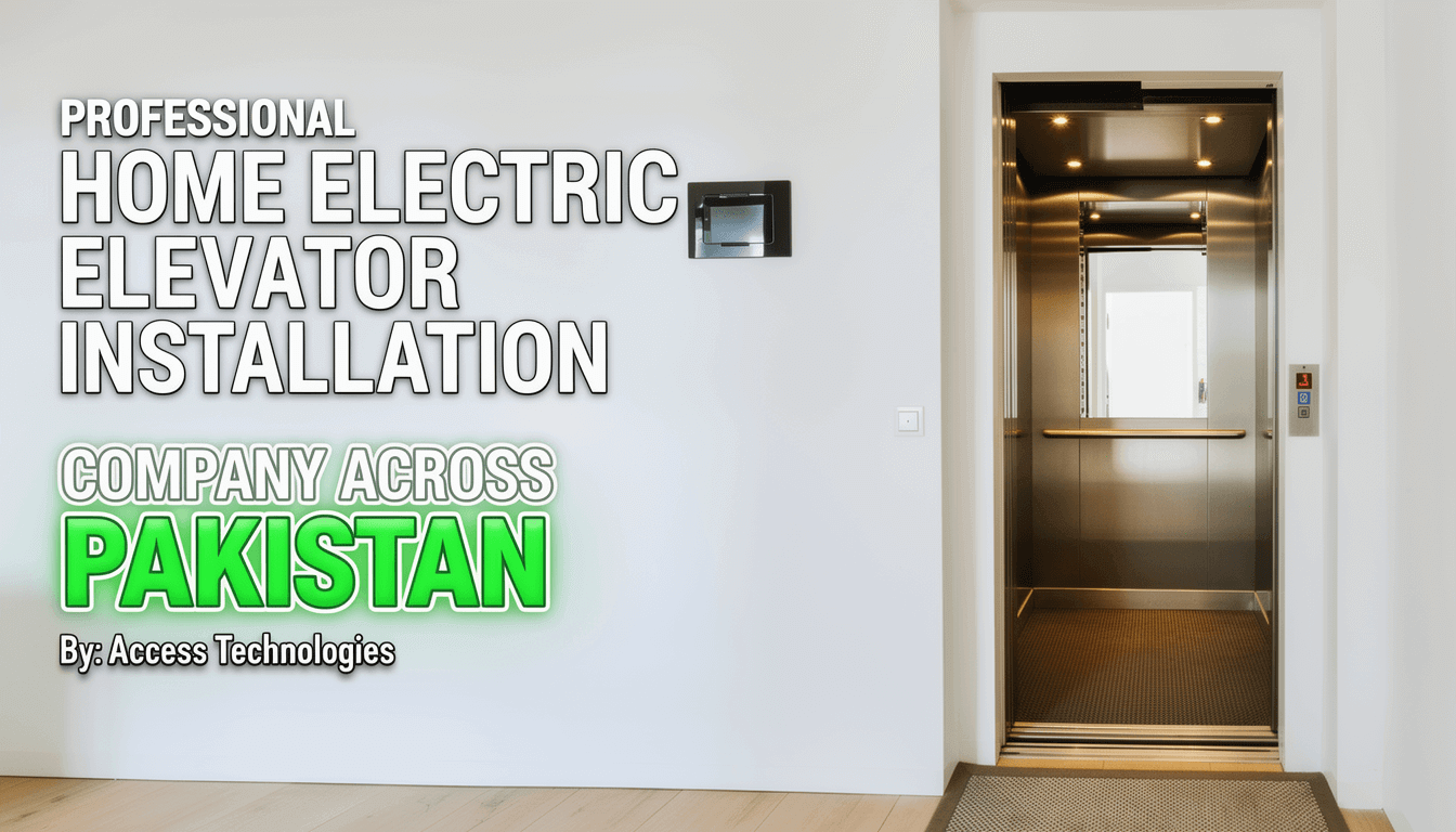 Professional Home Electric Elevator Installation Company Across Pakistan