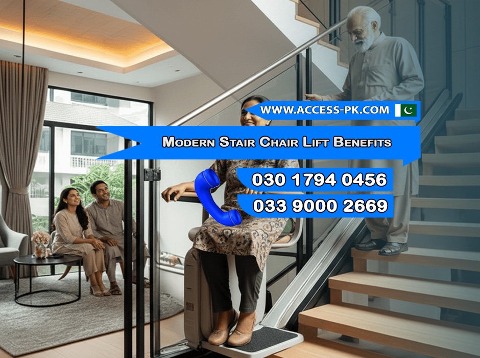 Key Benefits of Installing Modern Stair Chair Lift for Homes