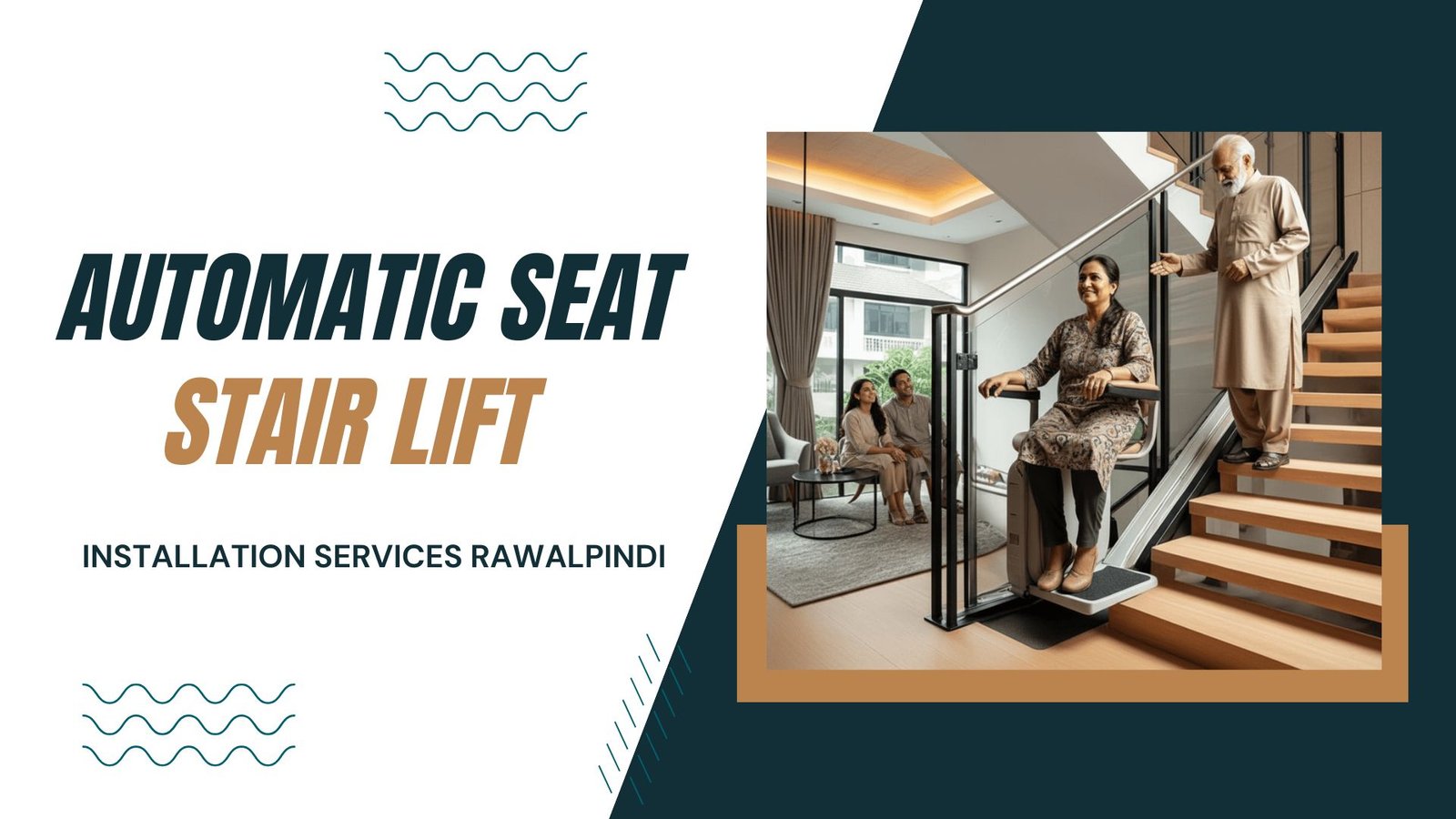 Best Automatic Seat Stair Lift Installation Services for Elders in Rawalpindi