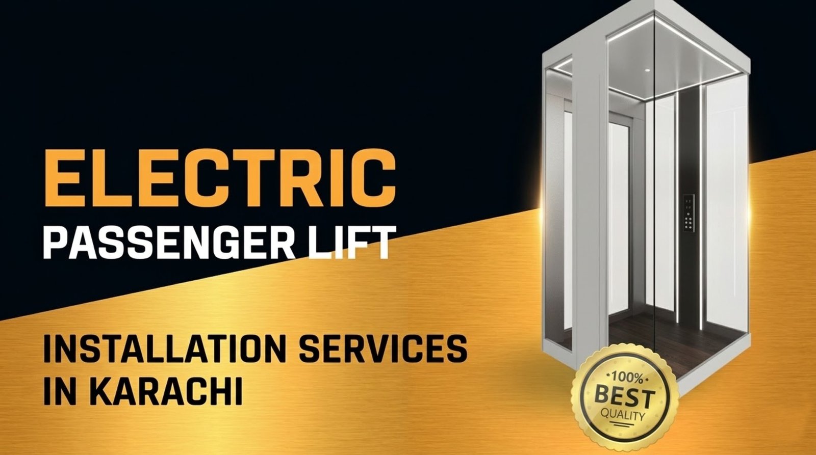 Best High-Speed Electric Passenger Lift Installation Services in Karachi