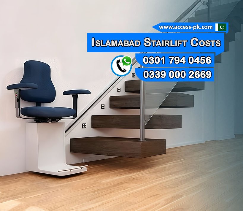 Folding Rail Stair Chair Installation Cost Overview for Homes in Islamabad
