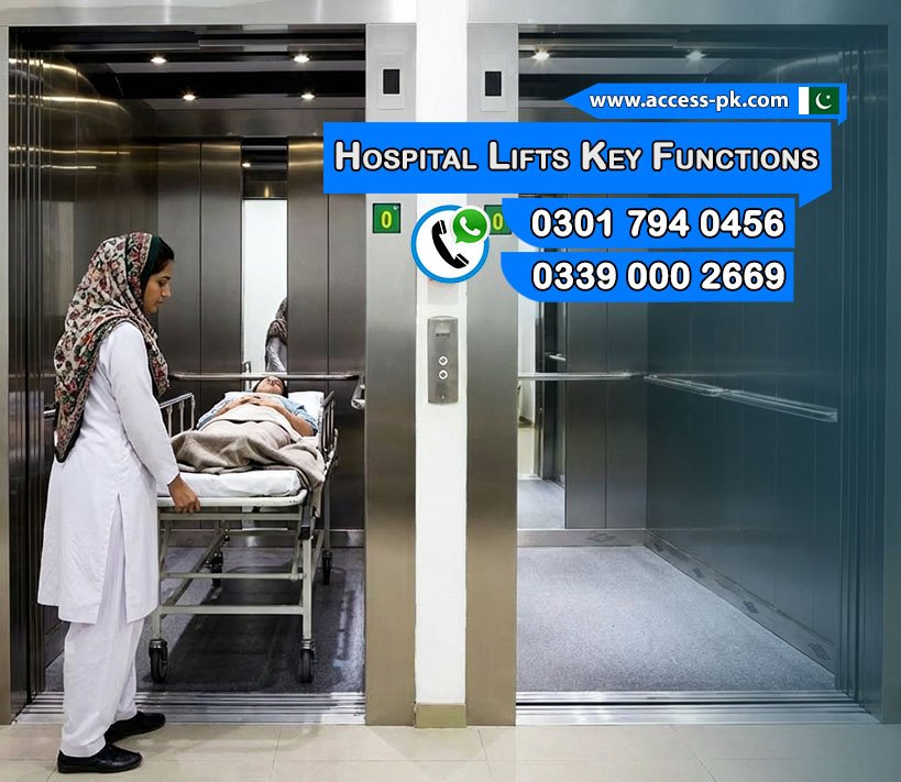 Key Functional Features of Modern 10 Person Hospital Elevators in Clinics