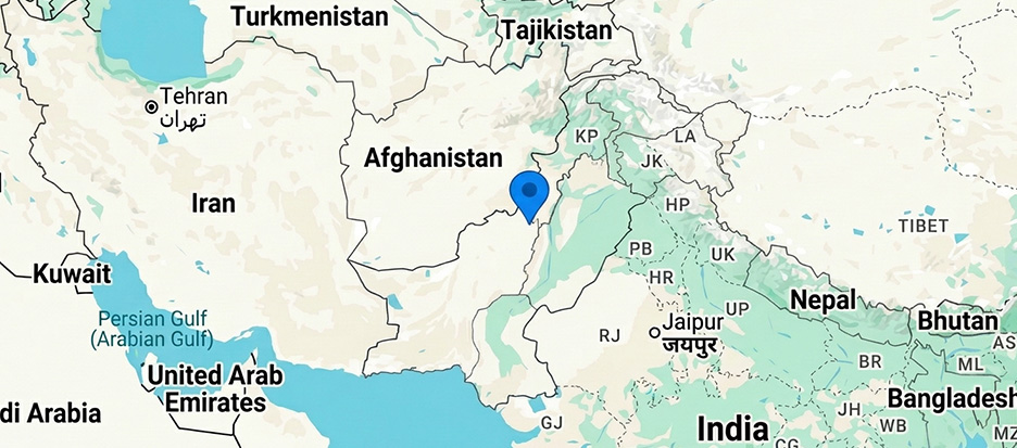 Where Does Pakistan Stand on the South Asian Map IMG - Updated