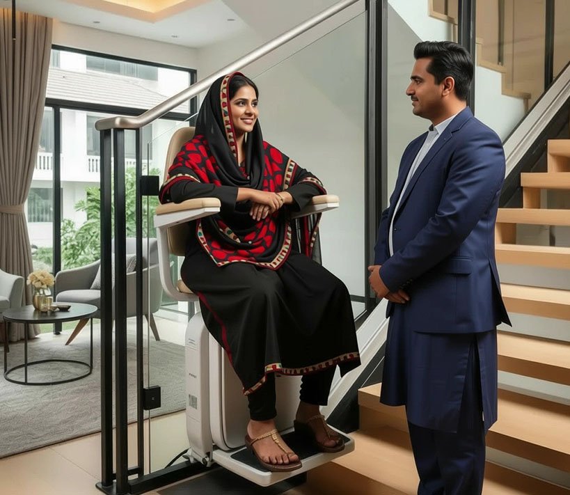 Why Folding Rail Stair Lift Systems Are Useful for Entrance Staircases in Homes