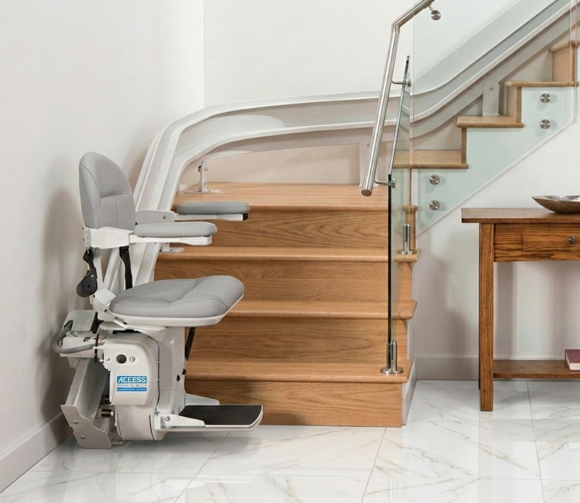 Contact Access Technologies for a Stair Chair Lift for Knee Pain