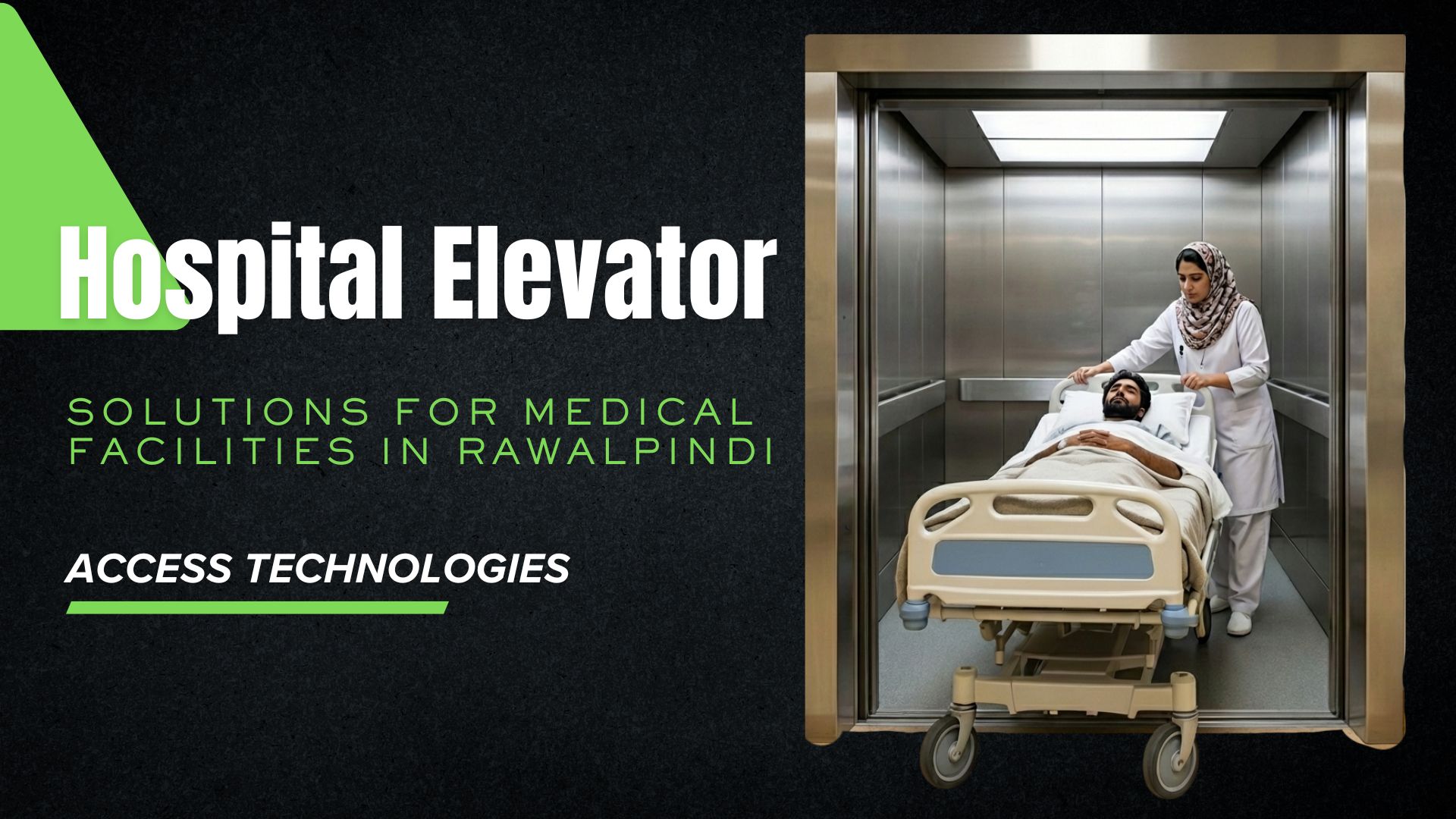 Hospital Elevator Solutions for Medical Facilities in Rawalpindi