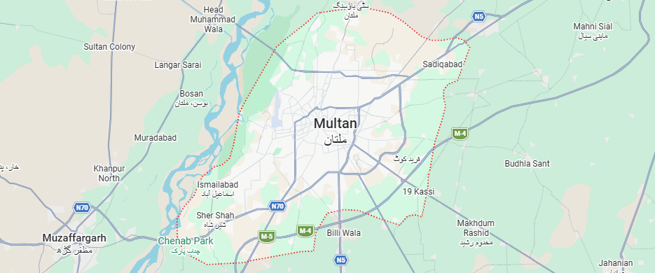 Where Exactly Is Multan Situated in Pakistan?